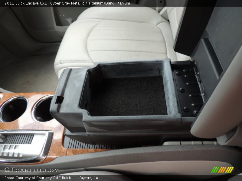 Cyber Gray Metallic / Titanium/Dark Titanium 2011 Buick Enclave CXL