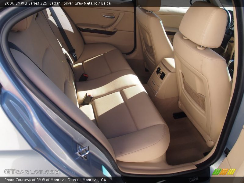 Silver Grey Metallic / Beige 2006 BMW 3 Series 325i Sedan