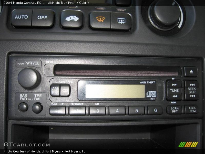 Midnight Blue Pearl / Quartz 2004 Honda Odyssey EX-L