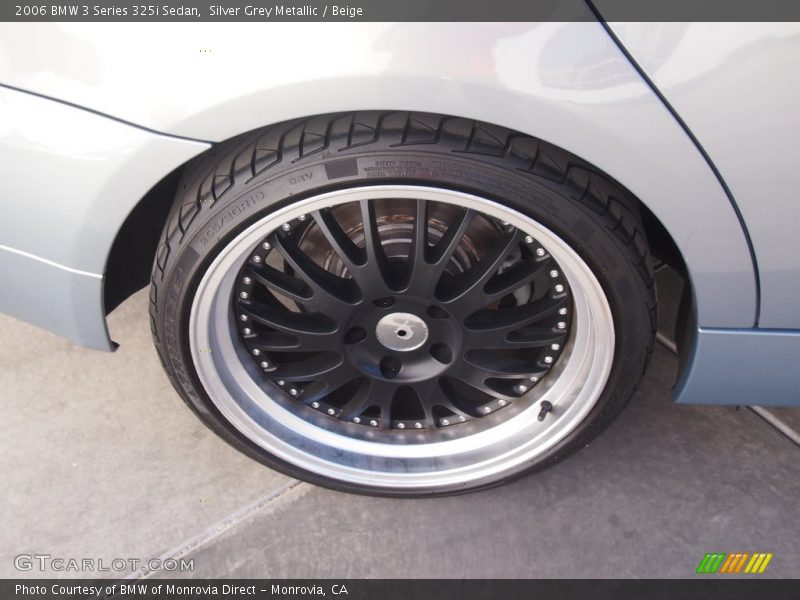 Silver Grey Metallic / Beige 2006 BMW 3 Series 325i Sedan