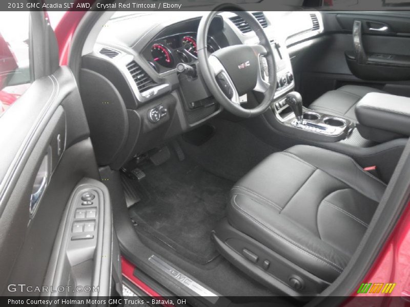Crystal Red Tintcoat / Ebony 2013 GMC Acadia SLT AWD