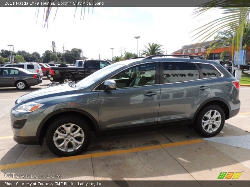 Dolphin Gray Mica / Sand 2011 Mazda CX-9 Touring