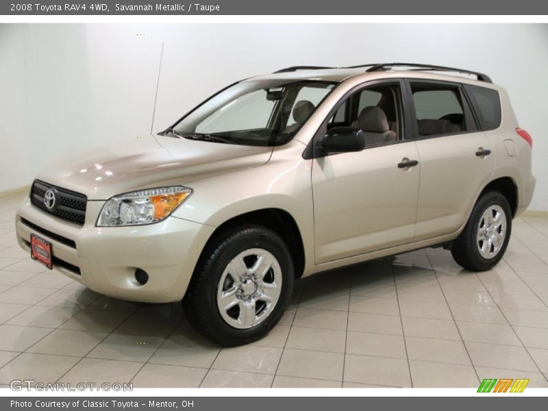 Savannah Metallic / Taupe 2008 Toyota RAV4 4WD
