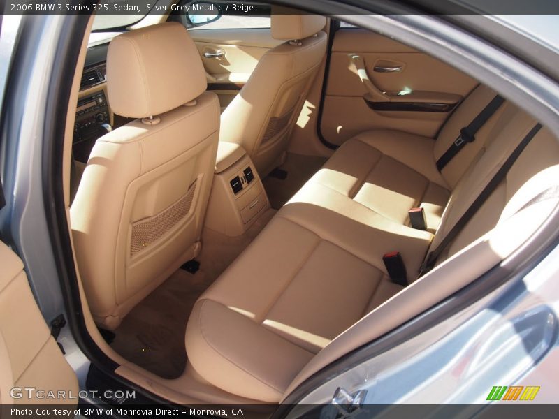 Silver Grey Metallic / Beige 2006 BMW 3 Series 325i Sedan