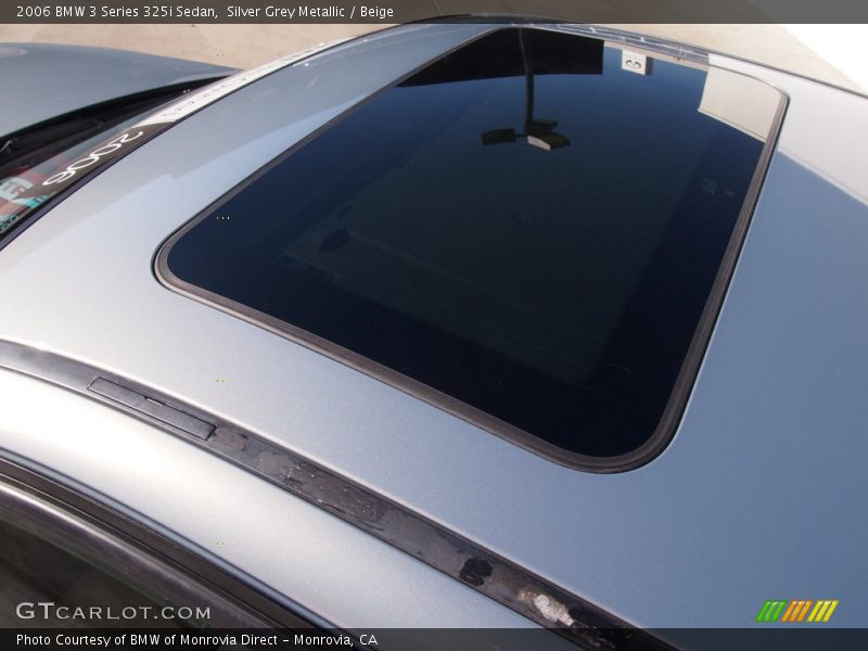 Silver Grey Metallic / Beige 2006 BMW 3 Series 325i Sedan