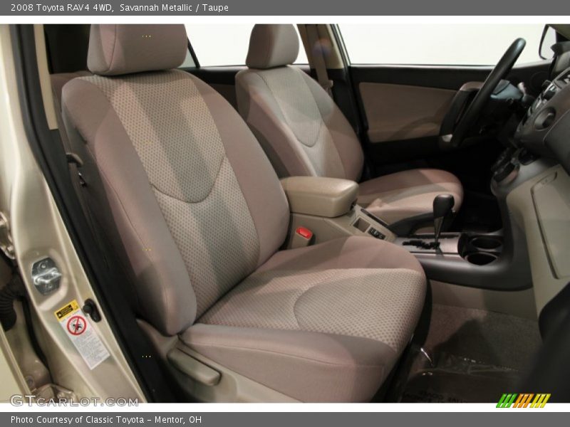 Savannah Metallic / Taupe 2008 Toyota RAV4 4WD