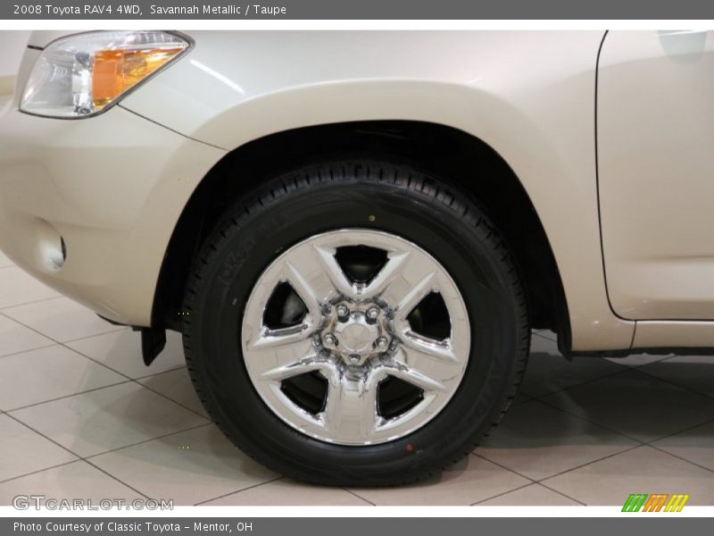 Savannah Metallic / Taupe 2008 Toyota RAV4 4WD