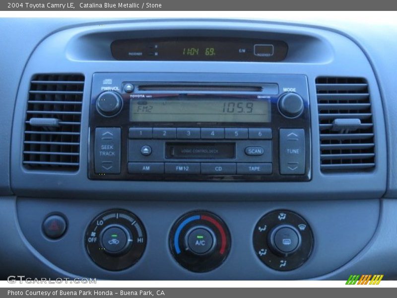 Catalina Blue Metallic / Stone 2004 Toyota Camry LE