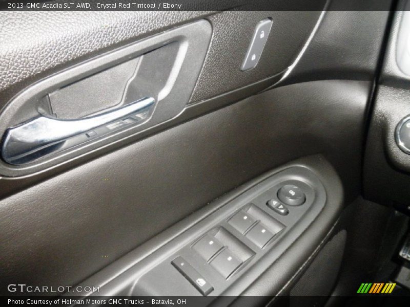 Crystal Red Tintcoat / Ebony 2013 GMC Acadia SLT AWD