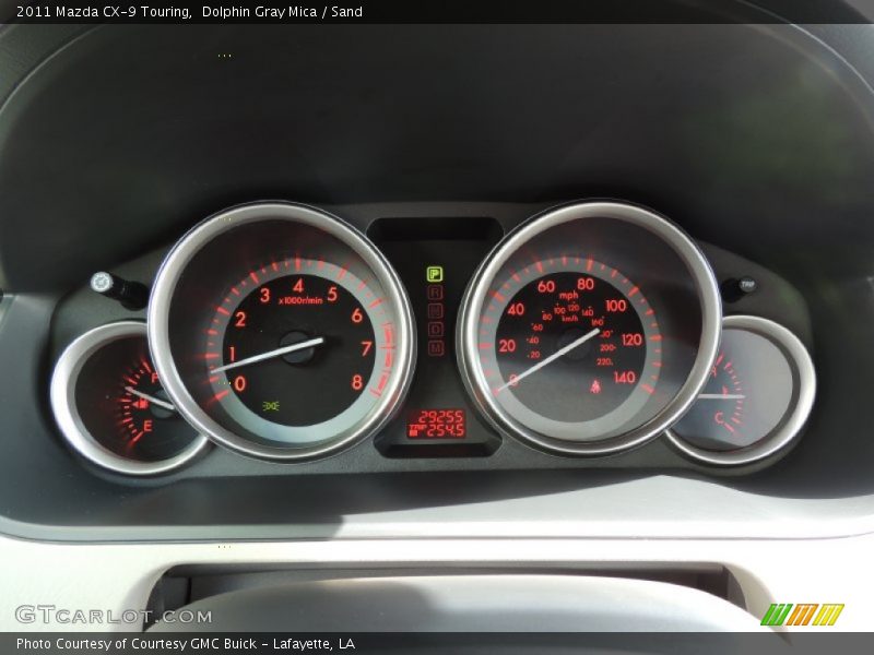 Dolphin Gray Mica / Sand 2011 Mazda CX-9 Touring
