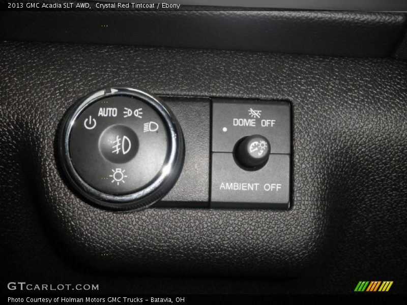 Crystal Red Tintcoat / Ebony 2013 GMC Acadia SLT AWD