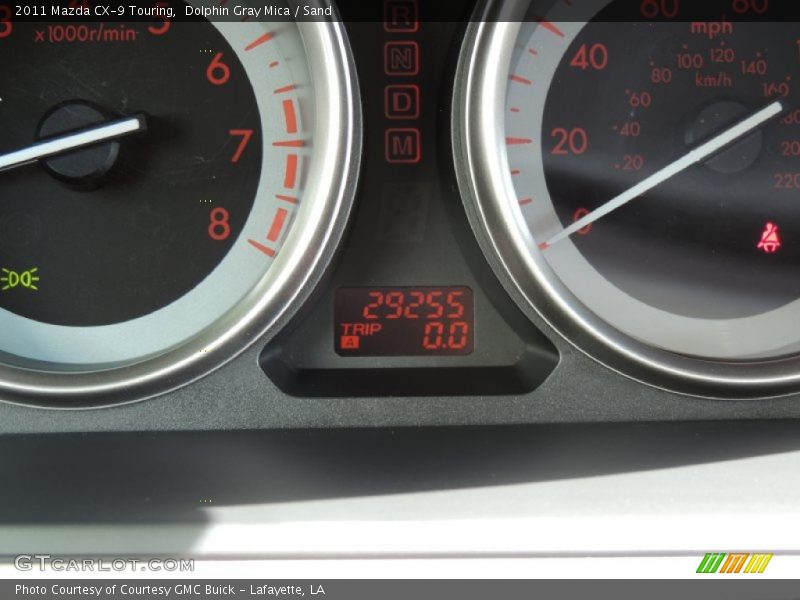 Dolphin Gray Mica / Sand 2011 Mazda CX-9 Touring