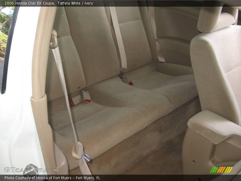 Taffeta White / Ivory 2005 Honda Civic EX Coupe
