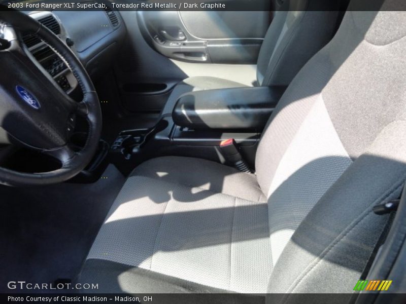 Toreador Red Metallic / Dark Graphite 2003 Ford Ranger XLT SuperCab
