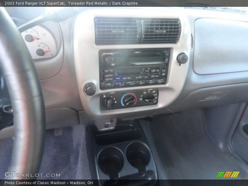 Toreador Red Metallic / Dark Graphite 2003 Ford Ranger XLT SuperCab