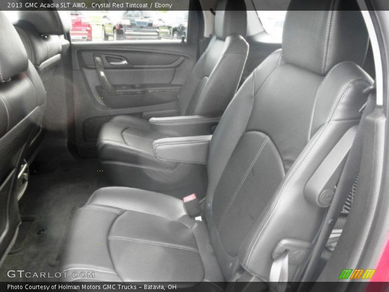 Crystal Red Tintcoat / Ebony 2013 GMC Acadia SLT AWD