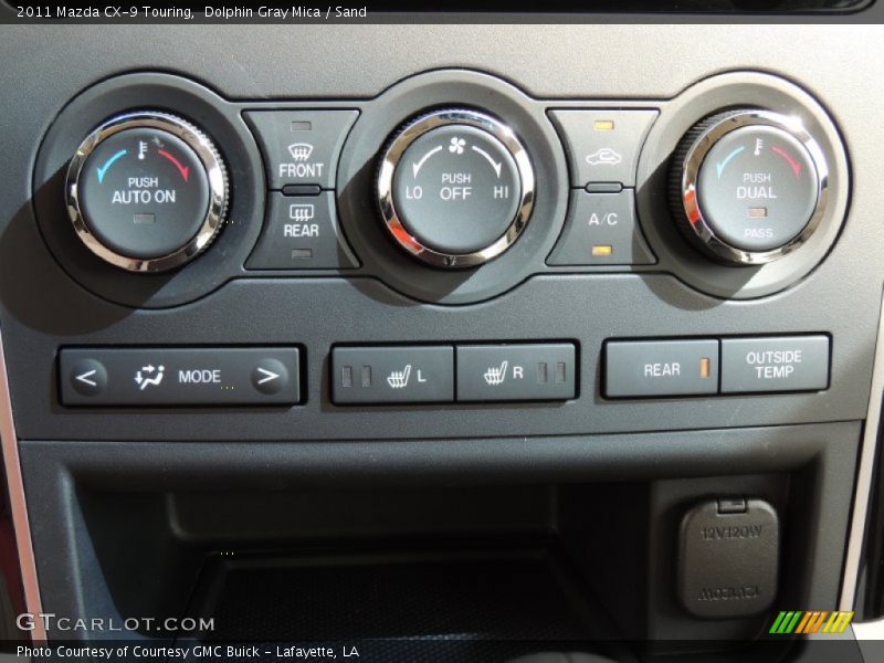 Dolphin Gray Mica / Sand 2011 Mazda CX-9 Touring