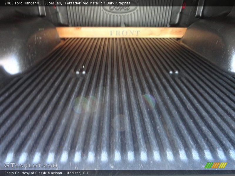 Toreador Red Metallic / Dark Graphite 2003 Ford Ranger XLT SuperCab