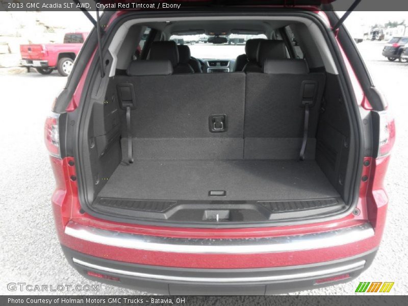 Crystal Red Tintcoat / Ebony 2013 GMC Acadia SLT AWD