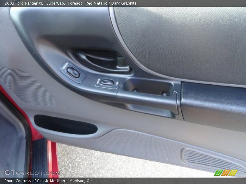 Toreador Red Metallic / Dark Graphite 2003 Ford Ranger XLT SuperCab