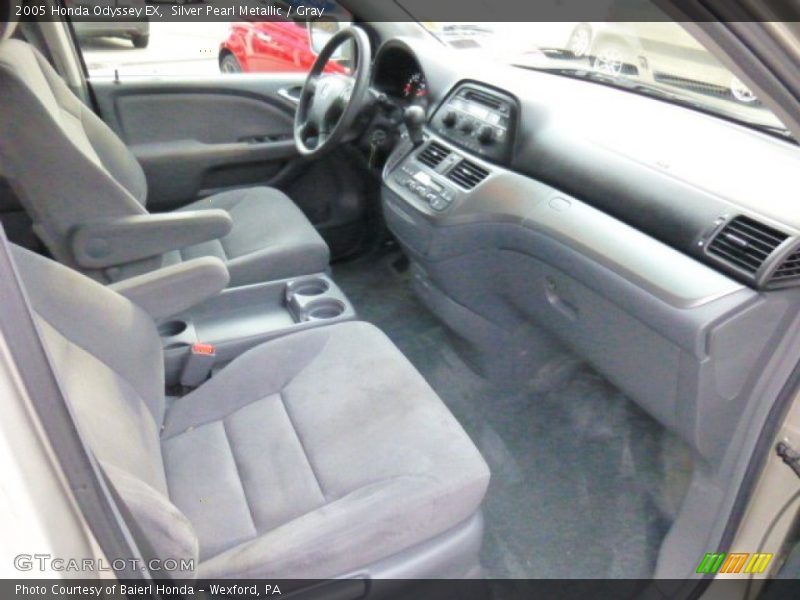 Silver Pearl Metallic / Gray 2005 Honda Odyssey EX
