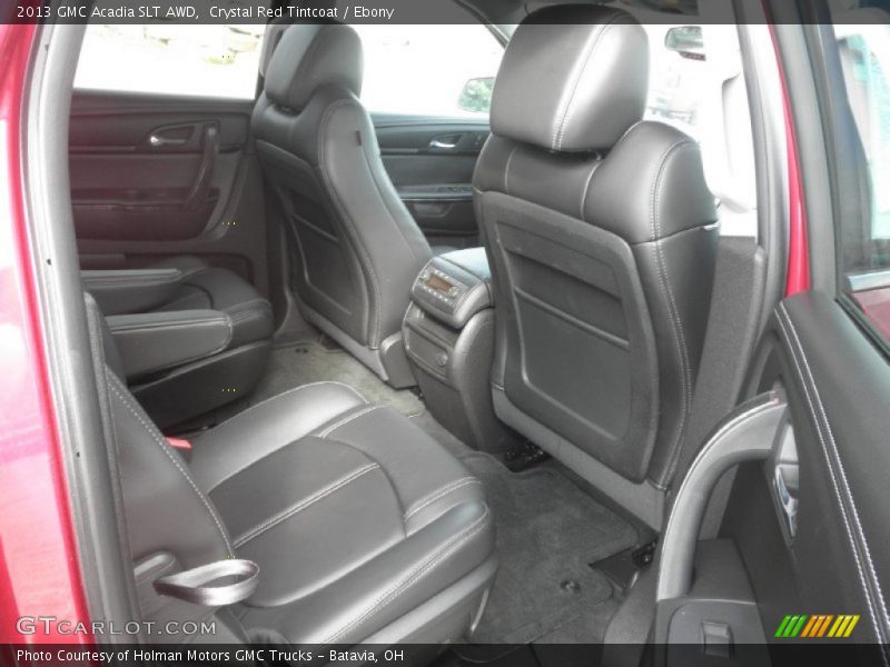 Crystal Red Tintcoat / Ebony 2013 GMC Acadia SLT AWD