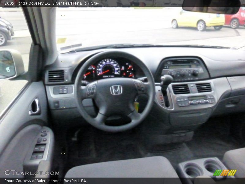 Silver Pearl Metallic / Gray 2005 Honda Odyssey EX