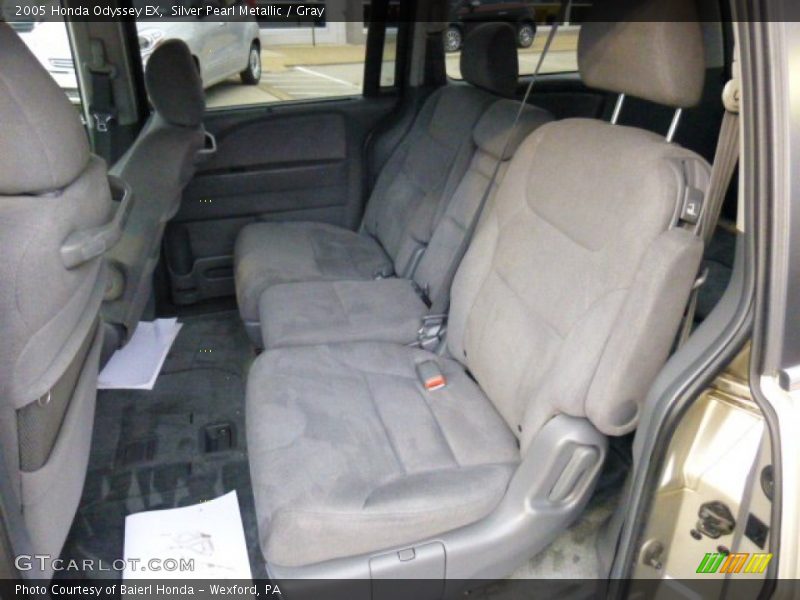 Silver Pearl Metallic / Gray 2005 Honda Odyssey EX