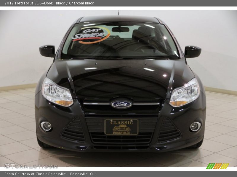 Black / Charcoal Black 2012 Ford Focus SE 5-Door