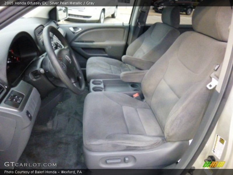 Silver Pearl Metallic / Gray 2005 Honda Odyssey EX