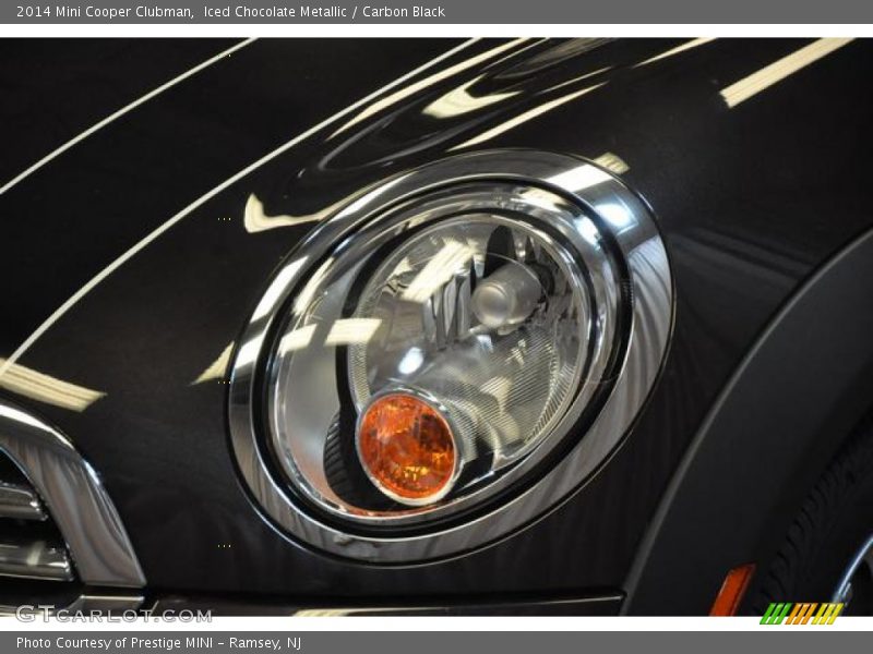Iced Chocolate Metallic / Carbon Black 2014 Mini Cooper Clubman