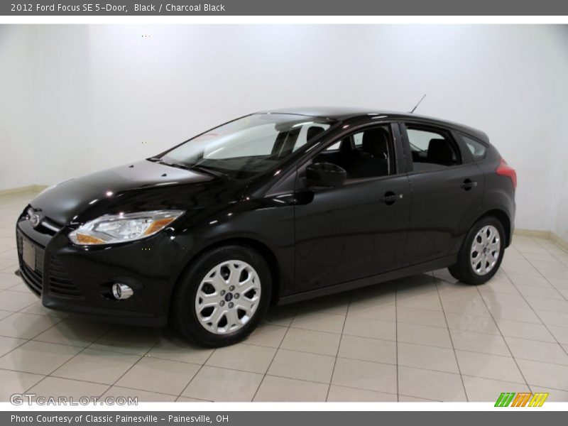 Black / Charcoal Black 2012 Ford Focus SE 5-Door