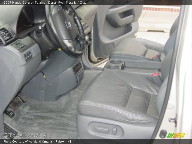 Desert Rock Metallic / Gray 2005 Honda Odyssey Touring