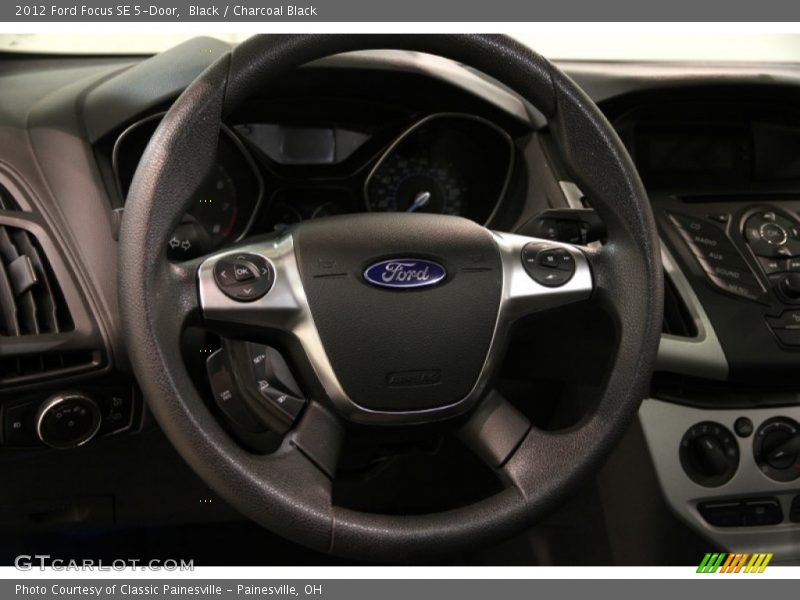 Black / Charcoal Black 2012 Ford Focus SE 5-Door