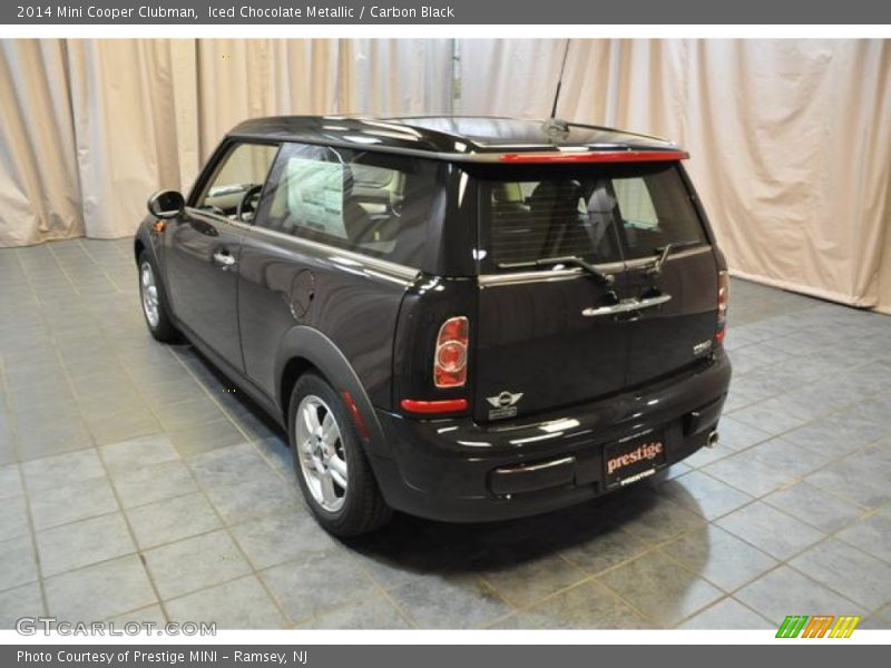 Iced Chocolate Metallic / Carbon Black 2014 Mini Cooper Clubman