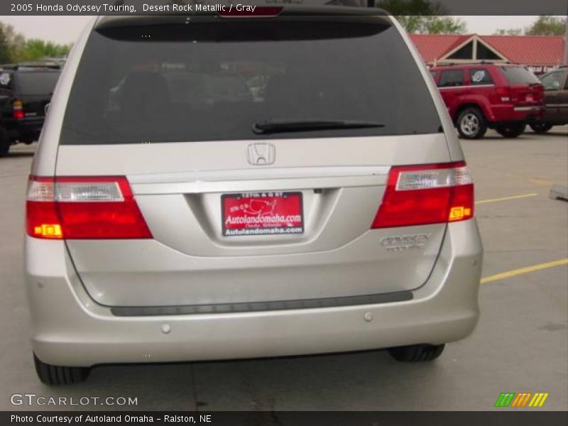 Desert Rock Metallic / Gray 2005 Honda Odyssey Touring