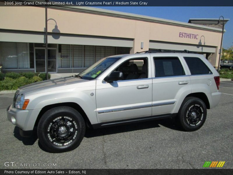 Light Graystone Pearl / Medium Slate Gray 2006 Jeep Grand Cherokee Limited 4x4