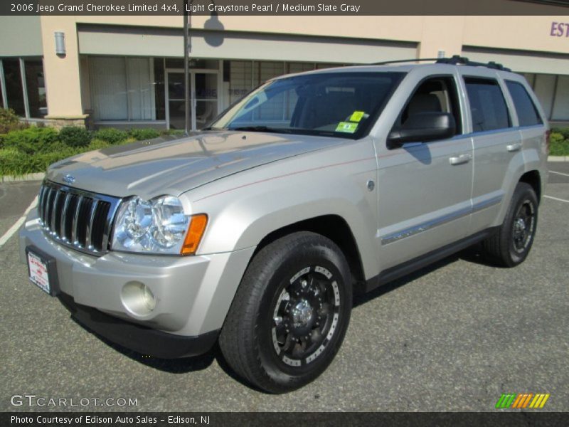 Light Graystone Pearl / Medium Slate Gray 2006 Jeep Grand Cherokee Limited 4x4