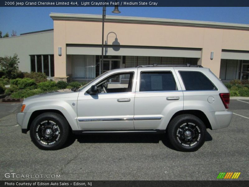 Light Graystone Pearl / Medium Slate Gray 2006 Jeep Grand Cherokee Limited 4x4