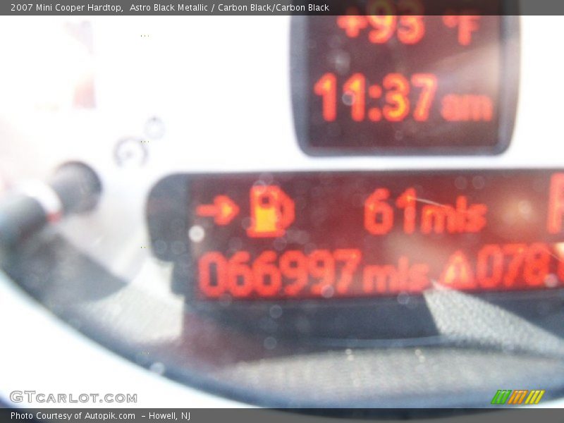 Astro Black Metallic / Carbon Black/Carbon Black 2007 Mini Cooper Hardtop