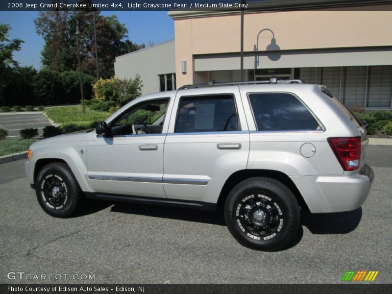 Light Graystone Pearl / Medium Slate Gray 2006 Jeep Grand Cherokee Limited 4x4