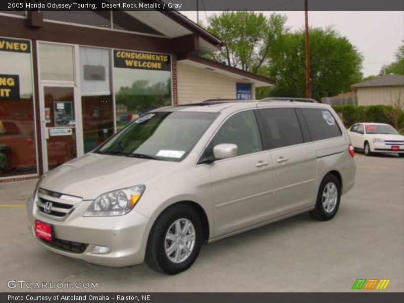 Desert Rock Metallic / Gray 2005 Honda Odyssey Touring