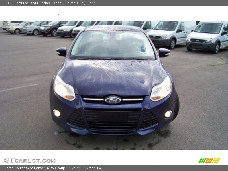 Kona Blue Metallic / Stone 2012 Ford Focus SEL Sedan
