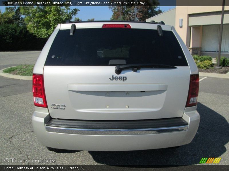 Light Graystone Pearl / Medium Slate Gray 2006 Jeep Grand Cherokee Limited 4x4