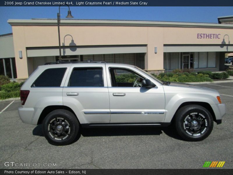 Light Graystone Pearl / Medium Slate Gray 2006 Jeep Grand Cherokee Limited 4x4