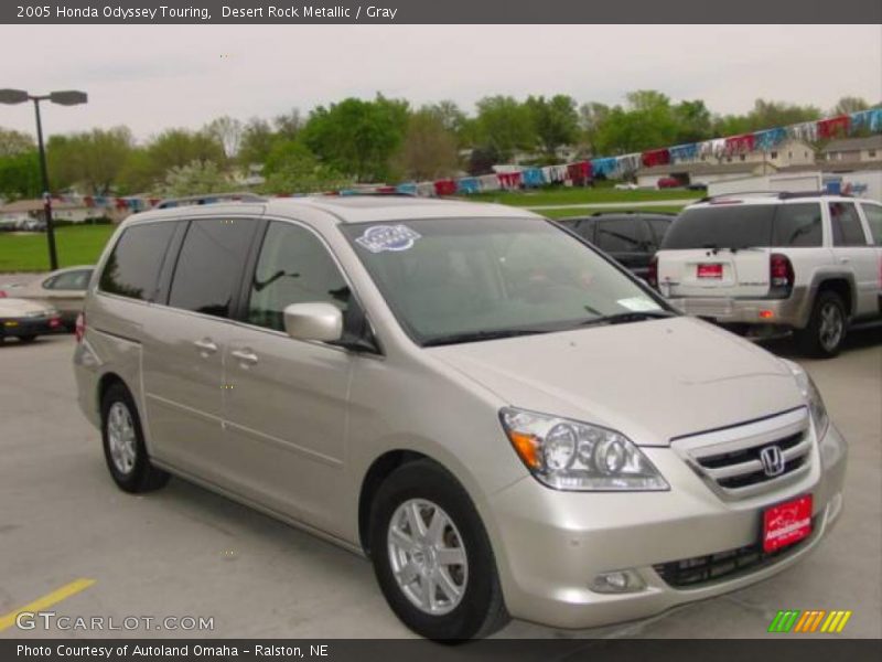 Desert Rock Metallic / Gray 2005 Honda Odyssey Touring