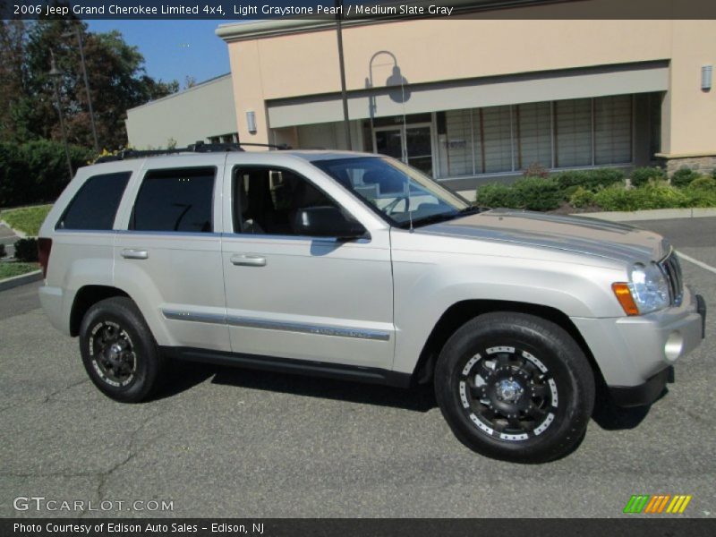 Light Graystone Pearl / Medium Slate Gray 2006 Jeep Grand Cherokee Limited 4x4
