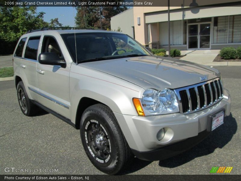 Light Graystone Pearl / Medium Slate Gray 2006 Jeep Grand Cherokee Limited 4x4