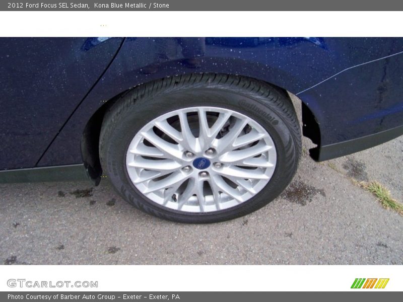 Kona Blue Metallic / Stone 2012 Ford Focus SEL Sedan
