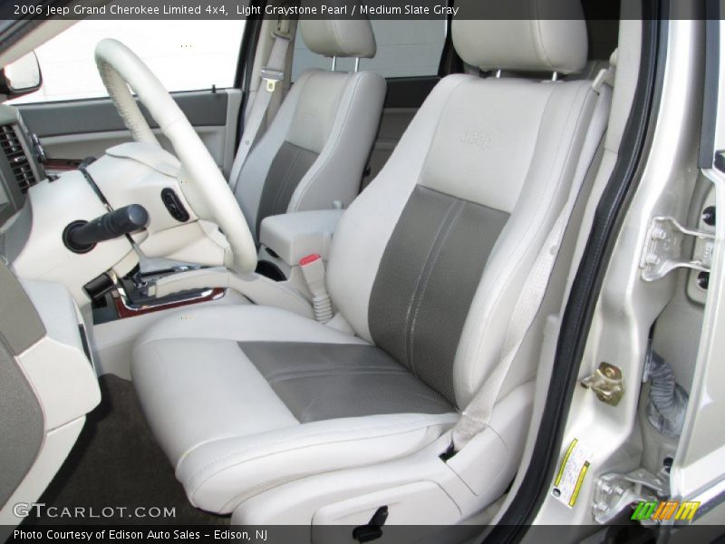 Light Graystone Pearl / Medium Slate Gray 2006 Jeep Grand Cherokee Limited 4x4